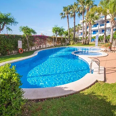 Sunny Ground Floor Terrace 4 Pools Garden La Calma Palmas De Coco Apartmán