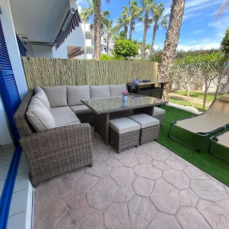 Sunny Ground Floor Terrace 4 Pools Garden La Calma Palmas De Coco Apartmán