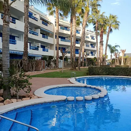 Sunny Ground Floor Terrace 4 Pools Garden La Calma Palmas De Coco Apartmán Playa Flamenca